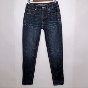 American Eagle Outfitters Tom Girl Button  Denim Jeans